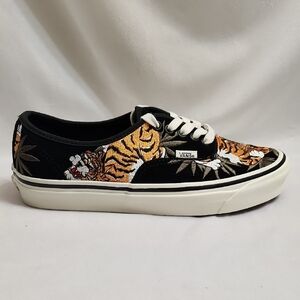 Vans 44DX Anaheim Factory Tiger Pattern Sneakers (Unisex M Size 7.5, W Size 9)